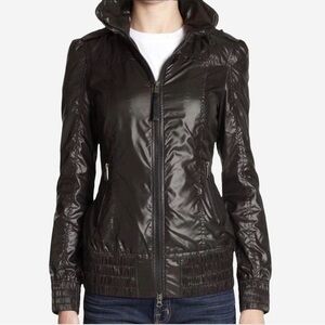 Mackage Perla Packable Rain Jacket Black XXS